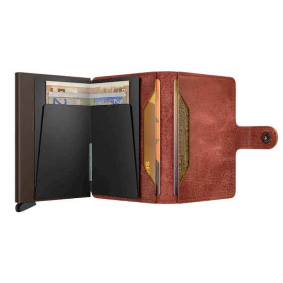 Carteira SECRID Miniwallet Vintage Orange | Ref. 297.MV-O