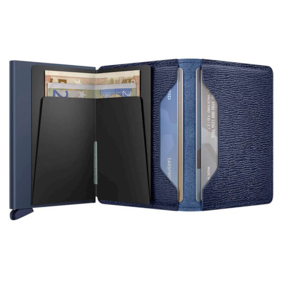 Carteira SECRID Slimwallet Crisple Navy | Ref. 297.SC-N