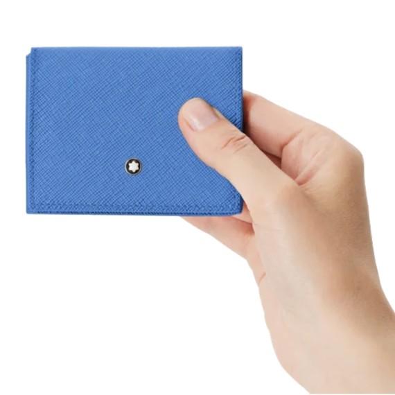 Porta-Cartões Trio 4CC MONTBLANC Sartorial Dusty Blue | Ref. 238.198237