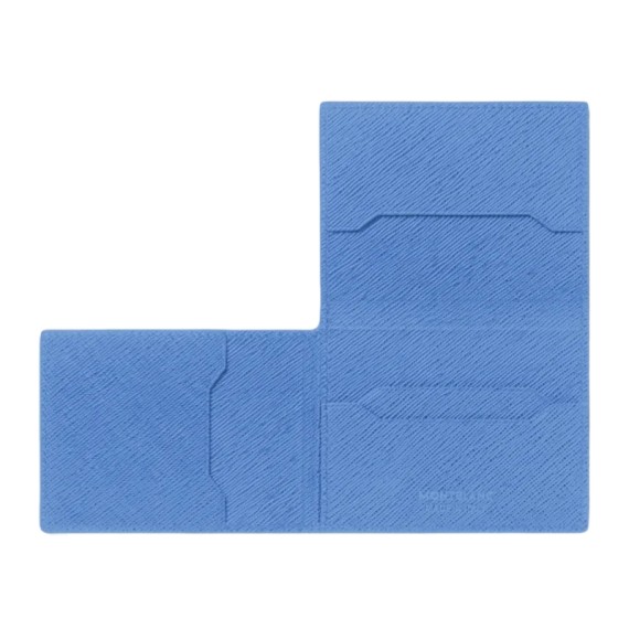 Porta-Cartões Trio 4CC MONTBLANC Sartorial Dusty Blue | Ref. 238.198237