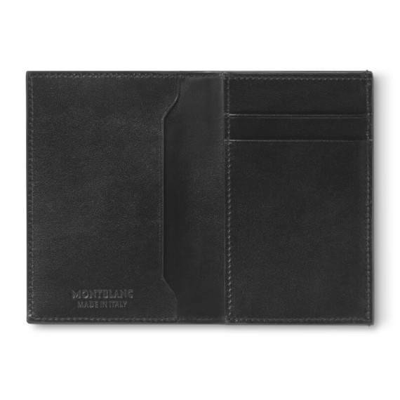 Porta-Cartões Vertical 2CC MONTBLANC Meisterstück Preto | Ref. 238.198320