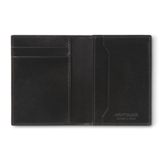 Porta-Cartões Vertical 4CC MONTBLANC Meisterstück Preto | Ref. 238.198321