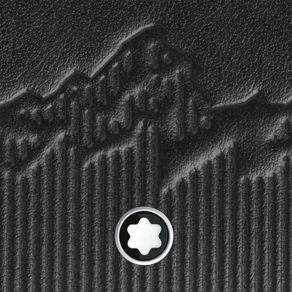 Porta-Moedas com Fecho MONTBLANC Meisterstück Print Preto | Ref. 238.198301