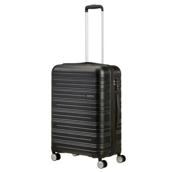 AMERICAN TOURISTER Mala de Viagem Média 67cm 4R High Turn Preto Matte | Ref. 92MB890219