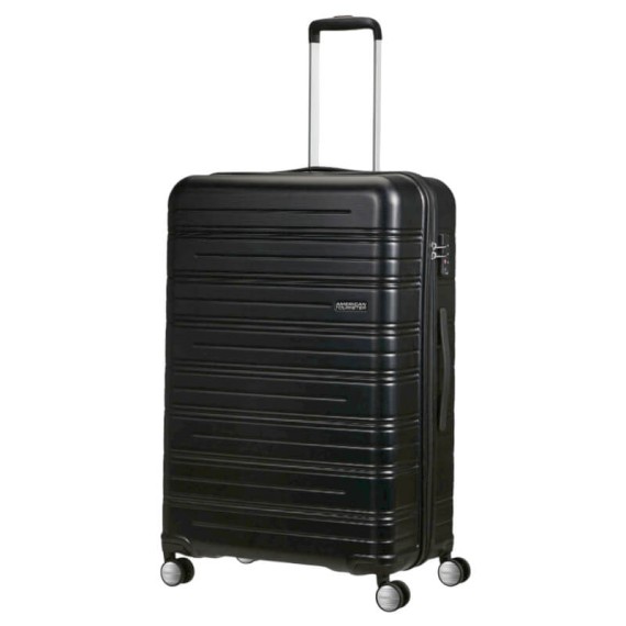 AMERICAN TOURISTER Mala de Viagem Grande 77cm 4R High Turn Preto Universo | Ref. 92MB890309