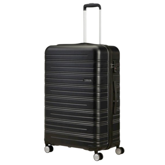 AMERICAN TOURISTER Mala de Viagem Grande 77cm 4R High Turn Preto Matte | Ref. 92MB890319