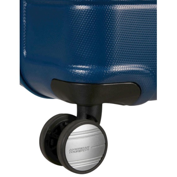 AMERICAN TOURISTER Mala de Viagem Média 67cm 4R High Turn Azul Marinho | Ref. 92MB890241