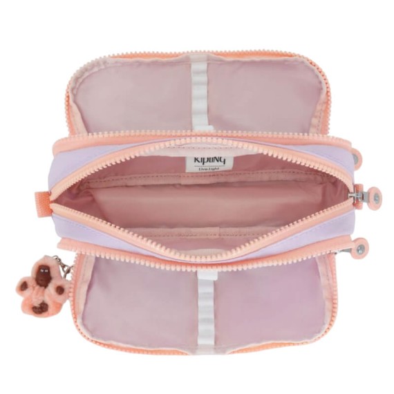 Estojo Escolar KIPLING Gitroy Endless Lilac C | Ref. 187.40KI3560T6T