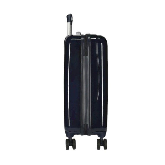 Mala de Cabine / Trolley 55cm 4 Rodas STITCH Face Down Azul Escuro | Ref. 186.2911722