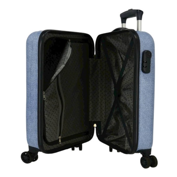 Mala de Cabine / Trolley 55cm 4 Rodas STITCH You Are Magical Azul Ganga | Ref. 186.3851722 Mala de Cabine / Trolley 55cm 4 Rodas STITCH You Are Magical Azul Ganga | Ref. 186.3851722