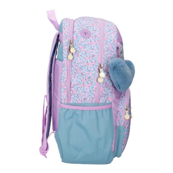 Mochila Escolar 42cm 2C ENSO Cute Girl Lilás | Ref. 186.9532621 Mochila Escolar 42cm 2C ENSO Cute Girl Lilás | Ref. 186.9532621