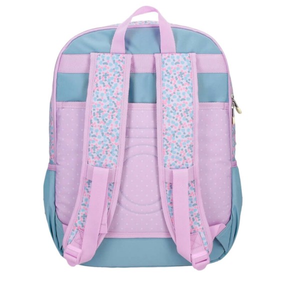Mochila Escolar 42cm 2C ENSO Cute Girl Lilás | Ref. 186.9532621 Mochila Escolar 42cm 2C ENSO Cute Girl Lilás | Ref. 186.9532621