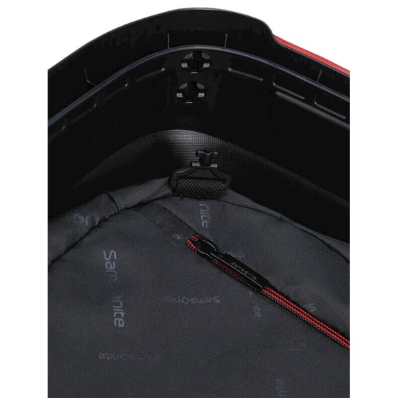 SAMSONITE Mala de Cabine / Trolley 55cm 4R Essens Preto / Vermelho | Ref. 92KM000118
