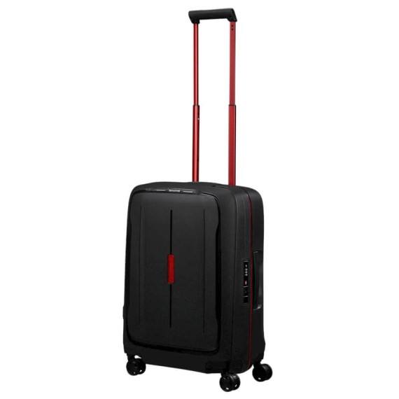 SAMSONITE Mala de Cabine / Trolley 55cm 4R Essens Preto / Vermelho | Ref. 92KM000118