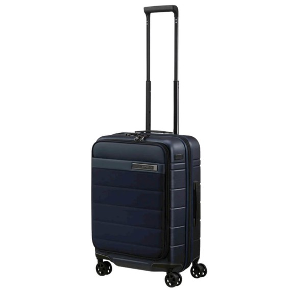 SAMSONITE Mala de Cabine / Trolley 55cm 4R Exp. Neopod Easy Access Azul Escuro | Ref. 92KH310201