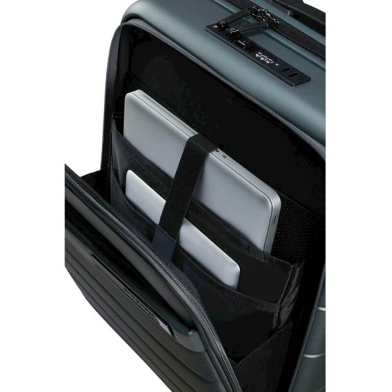 SAMSONITE Mala de Cabine / Trolley 55cm 4R Exp. Neopod Easy Access Verde Seco | Ref. 92KH310222