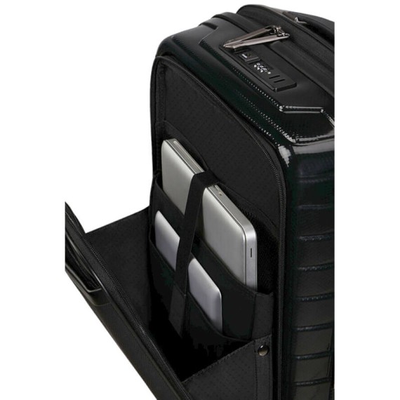 SAMSONITE Mala de Cabine / Trolley 55cm 4R Proxis Easy Access Preta | Ref. 92CW600709