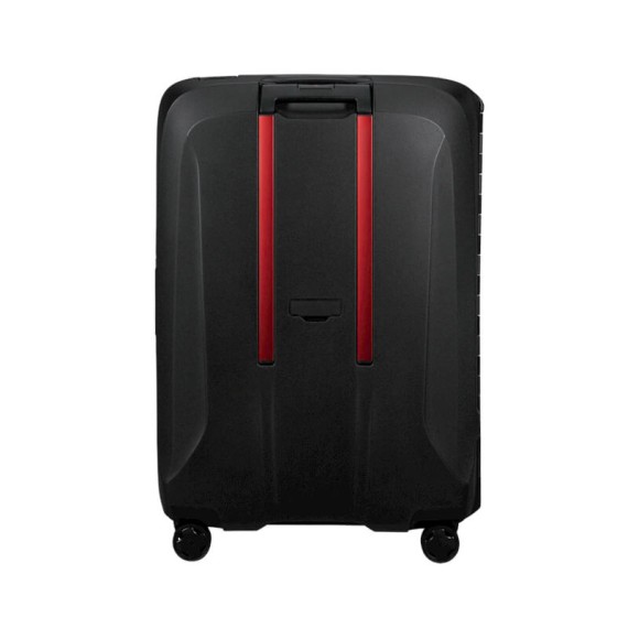 SAMSONITE Mala de Viagem / Trolley Grande 75cm 4R Essens Preto / Vermelho | Ref. 92KM000318 SAMSONITE Mala de Viagem / Trolley Grande 75cm 4R Essens Preto / Vermelho | Ref. 92KM000318