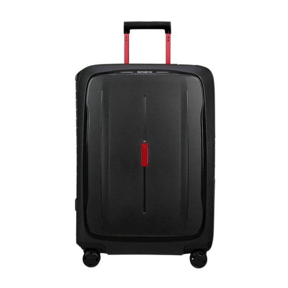 SAMSONITE Mala de Viagem / Trolley Média 69cm 4R Essens Preto / Vermelho | Ref. 92KM000218 SAMSONITE Mala de Viagem / Trolley Média 69cm 4R Essens Preto / Vermelho | Ref. 92KM000218