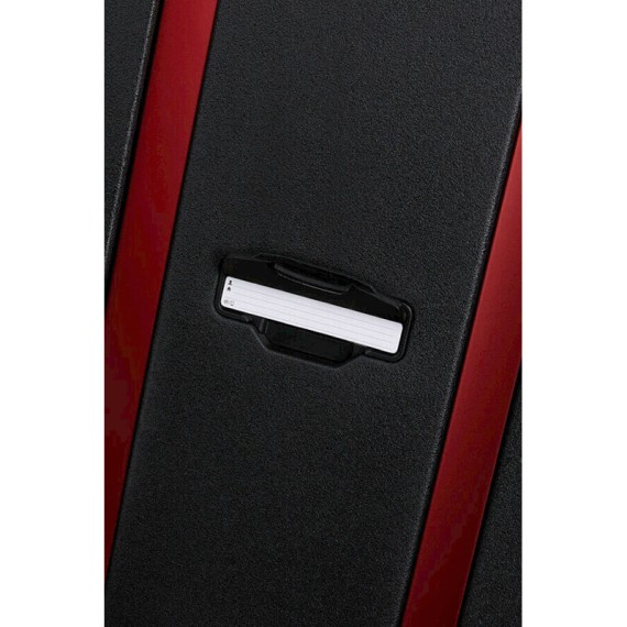 SAMSONITE Mala de Viagem / Trolley Média 69cm 4R Essens Preto / Vermelho | Ref. 92KM000218 SAMSONITE Mala de Viagem / Trolley Média 69cm 4R Essens Preto / Vermelho | Ref. 92KM000218