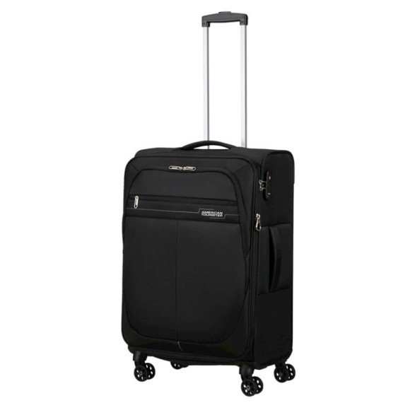 AMERICAN TOURISTER Mala de Viagem Média 68cm 4R Exp. Deep Dive Preto/Cinza | Ref. 92MA290319