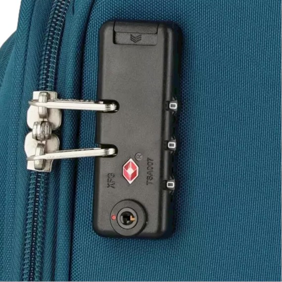 AMERICAN TOURISTER Mala de Cabine / Trolley 55cm 4R Deep Dive Azul Petróleo/Lima | Ref. 92MA290261