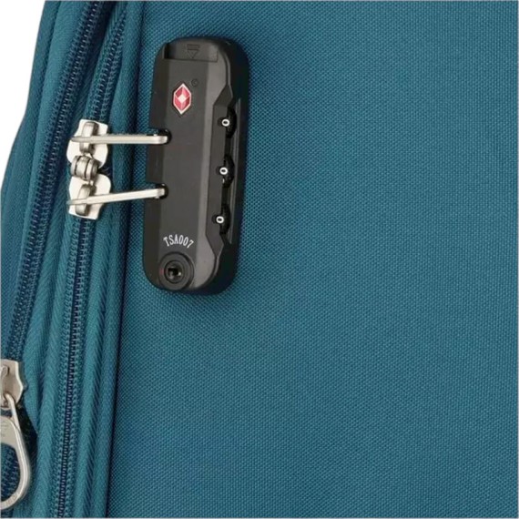 AMERICAN TOURISTER Mala de Viagem Média 68cm 4R Exp. Deep Dive Azul Petróleo/Lima | Ref. 92MA290361