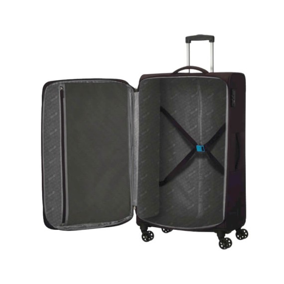 AMERICAN TOURISTER Mala de Viagem Média 68cm 4R Exp. Deep Dive Preto/Cinza | Ref. 92MA290319