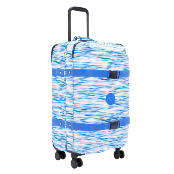 Mala de Viagem / Trolley Médio 66cm 4R KIPLING Spontaneous M Diluted Blue | Ref. 187.40KI4556TX9
