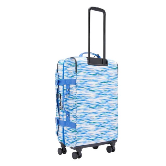 Mala de Viagem / Trolley Médio 66cm 4R KIPLING Spontaneous M Diluted Blue | Ref. 187.40KI4556TX9