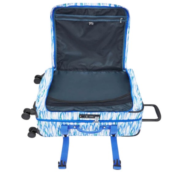 Mala de Viagem / Trolley Médio 66cm 4R KIPLING Spontaneous M Diluted Blue | Ref. 187.40KI4556TX9