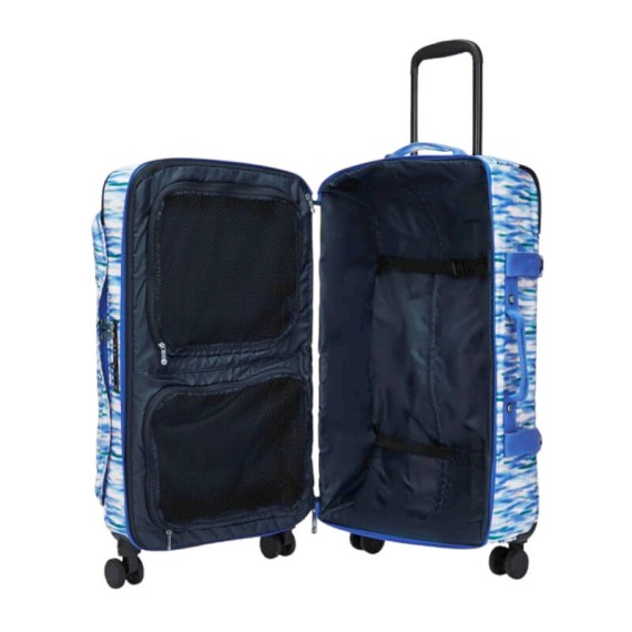Mala de Viagem / Trolley Médio 66cm 4R KIPLING Spontaneous M Diluted Blue | Ref. 187.40KI4556TX9