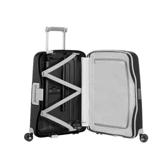 SAMSONITE Mala de Cabine / Trolley 55cm 4R Macer Preta | Ref. 9227N00109