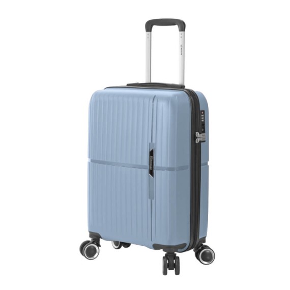 BENZI Mala de Cabine / Trolley 55cm 4 Rodas BZ5754 Azul Claro | Ref. 288.BZ5754AC-A