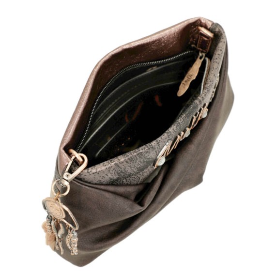 ANEKKE Bolsa de Tiracolo Pequena Dreamverse Land Castanho Café | Ref. 280.39713-295