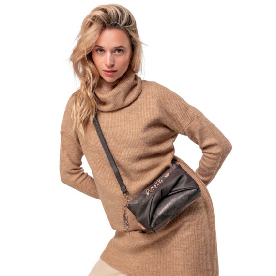 ANEKKE Bolsa de Tiracolo Pequena Dreamverse Land Castanho Café | Ref. 280.39713-295