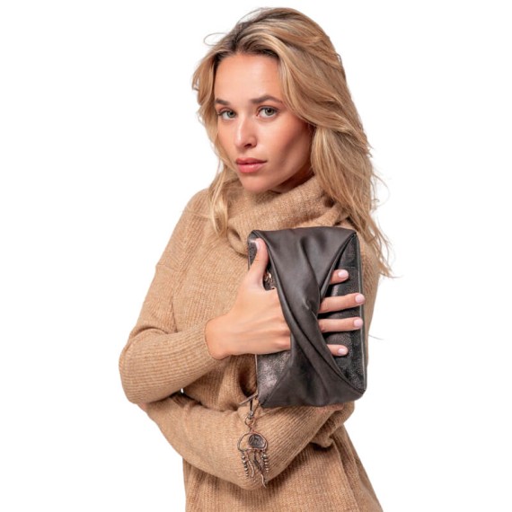 ANEKKE Bolsa de Tiracolo Pequena Dreamverse Land Castanho Café | Ref. 280.39713-295