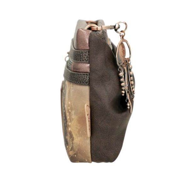 ANEKKE Bolsa de Tiracolo Pequena Dreamverse Land Castanho Café | Ref. 280.39713-295