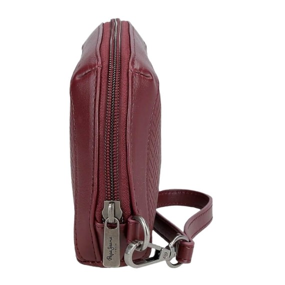 Carteira de Mão PEPE JEANS Sprig Bordô | Ref. 186.7914132