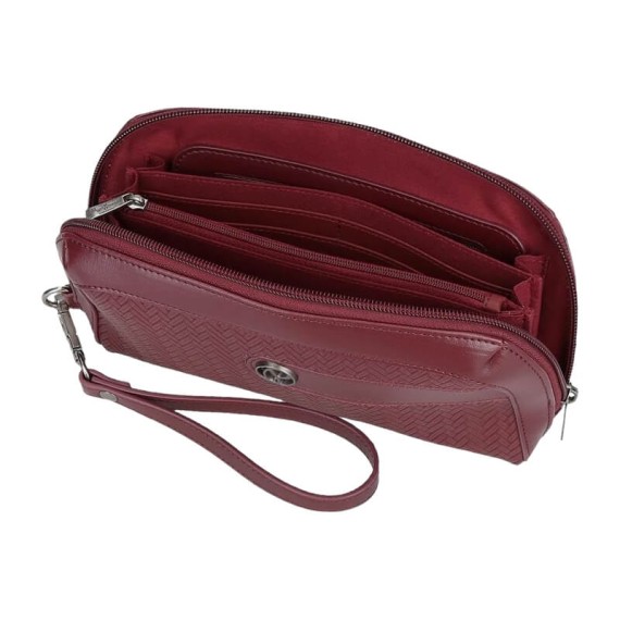 Carteira de Mão PEPE JEANS Sprig Bordô | Ref. 186.7914132