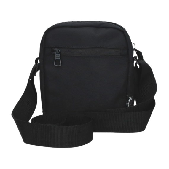 Bolsa de Tiracolo Pequena PEPE JEANS Stratford Preta | Ref. 186.7045244