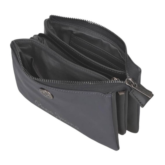 Bolsa de Três Compartimentos PEPE JEANS Corin Cinza | Ref. 186.7954333