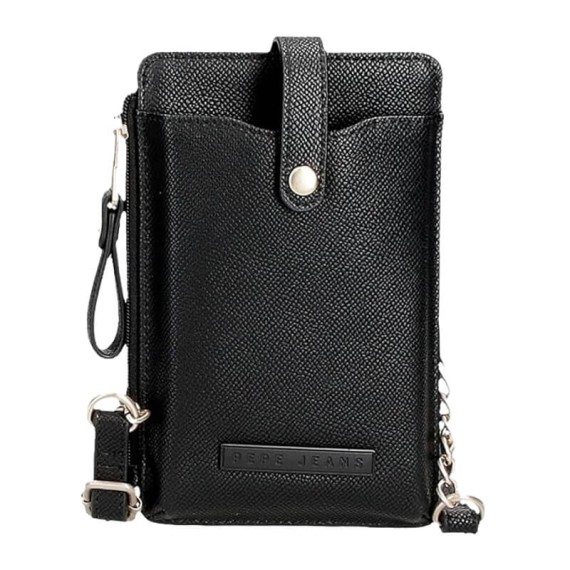 Bolsa Tiracolo Porta Telemóvel PEPE JEANS Elia Preta | Ref. 186.7945031