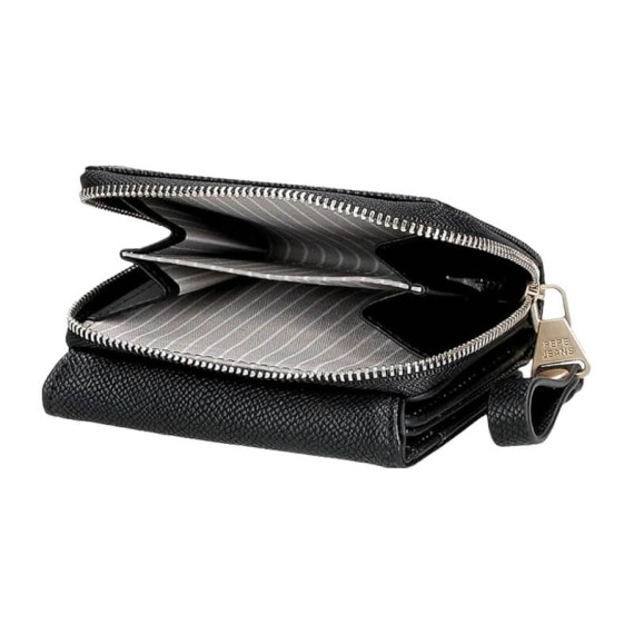 Carteira com Porta-Moedas PEPE JEANS Elia Preta | Ref. 186.7948231