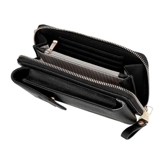 Carteira Bolsa e Porta Telemóvel PEPE JEANS Elia Preta | Ref. 186.7945331