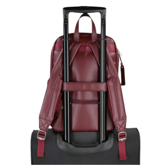 Mochila para Portátil 13.3" 2C Adapt. PEPE JEANS Sprig Bordô | Ref. 186.7912132