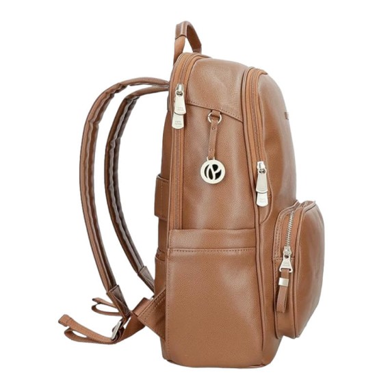 Mochila para Portátil 15.6” Adapt. PEPE JEANS Elia Castanha | Ref. 186.7942432