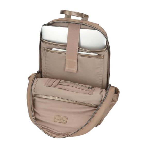 Mochila para Portátil 13.3’’ Adapt. 2C PEPE JEANS Ruby Taupe | Ref. 186.7082042