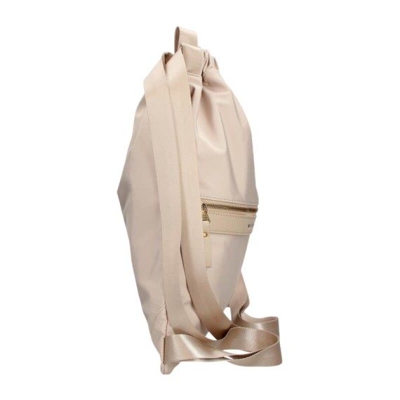 Mochila Saco c/ Bolso Frontal PEPE JEANS Morgan Bege | Ref. 186.7923833