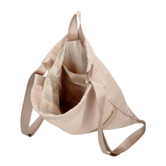 Mochila Saco c/ Bolso Frontal PEPE JEANS Morgan Bege | Ref. 186.7923833